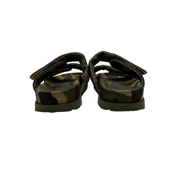 Gia Borghini X 'Pernille' Green Textile Teisbaek Platform Sandal Size 8 - Picture 4 of 6